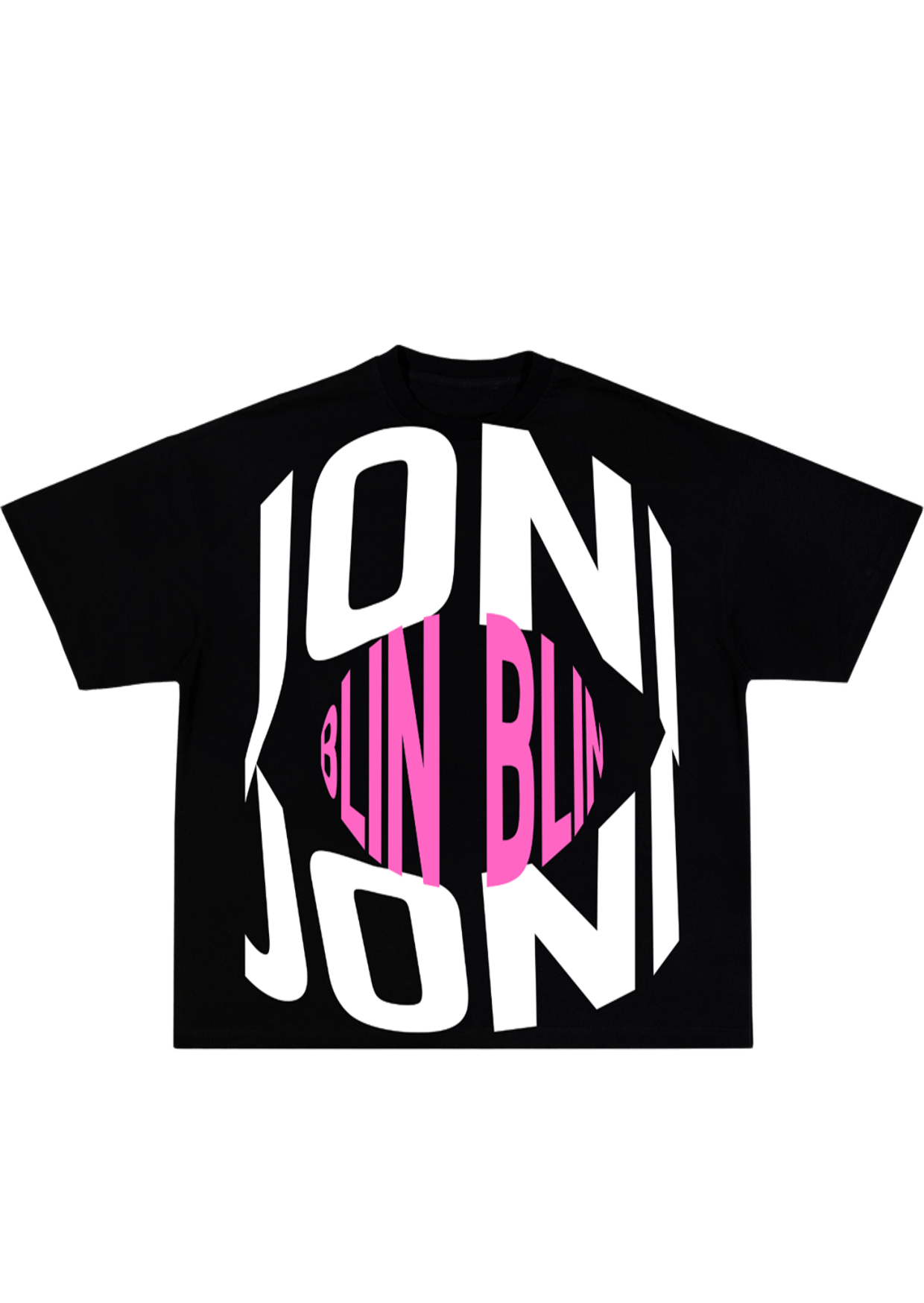 CAMISETA CROPPED NEGRA (JONI BLIN BLIN)